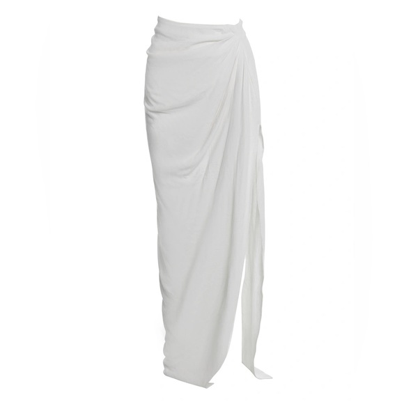 Naked Wardrobe The Linen Maxi Skirt - Picture 6 of 15